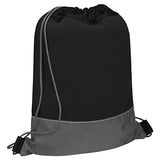 G4Free Gymbag Large Drawstring Backpack String Bag Sports Athletic Cinch Sack Gymsack Sackpack