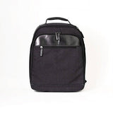 Boconi Bryant LTE City Leather 17" Laptop Backpack in Black