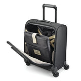 Samsonite Flexis Underseat Carry On Luggage With Spinner Wheels, Jet Black