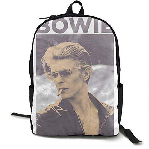 Shahuishahuiewdf David Bowie Men's Smoking Small Backpack