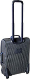 Tommy Hilfiger Unisex Diamond Jacquard 21" Upright Suitcase Navy One Size