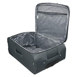 Mia Toro Italy Idice Softside 24 Inch Spinner, Grey