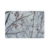 Passport Holder Antique Winter Branch Tree Floral Passport Cover Case Wallet Card Storage Organizer