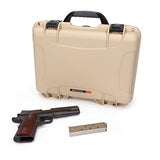 Nanuk Professional Gun Case, Military Approved, Waterproof And Shockproof - Tan