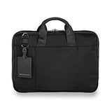 Briggs & Riley @Work Slim Briefcase, Black