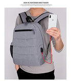 Laptop Usb Charging 15.6 Backpacks Men Slim Waterproof School Backpack Bag Women Travel