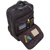 Kenneth Cole Reaction Back-Stage Access Slim Colombian Leather TSA Checkpoint-Friendly 16" Laptop & Tablet Travel Business Backpack, Brown