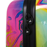 Mia Toro Italy-Vortice Hardside 24" Spinner Luggage, Multicolored