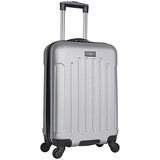 Heritage Travelware Lincoln Park 20" Hardside 4-Wheel Spinner Carry-on Luggage, Light Silver