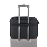 Solo Empire 17.3 Inch Laptop Briefcase, Tsa Friendly, Black/Grey