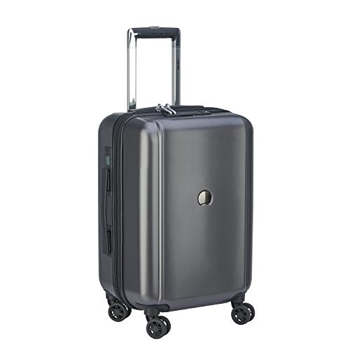 Delsey Pluggage 19" Hardside International Carry-On with USB Port (Black)