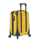 Mia Toro Italy Fibre Di Carbonio Elite Hardside Spinner Carry-on, White