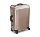 Zero Halliburton Geo Aluminum 3.0 26" 4-Wheel Spinner Travel Suitcase in Bronze