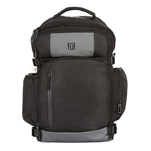 ful Tempest Laptop Backpack, Black, One Size