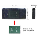Retro Handheld Game Console, with Built in 3000 Classic Games,Dual Core 16G Emulator 3.0'' FC TV Support Game Player,Portable Video Games Console for Kids Adults Birthday Presents,NEW Crystal Black