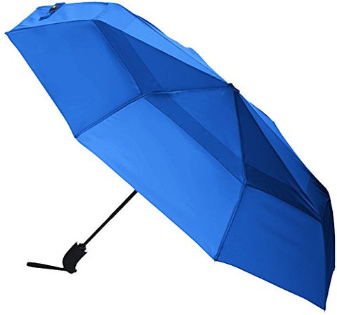 Amazonbasics Umbrella With Wind Vent, Royal Blue