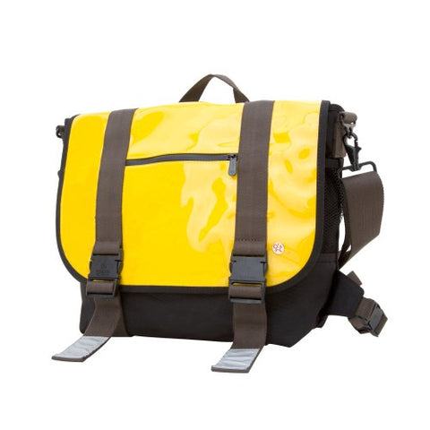 Token Bags Lorimer Enamel Messenger Bag, Yellow, One Size