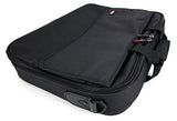 DURAGADGET Black Laptop Briefcase Style Bag with Multiple Compartments for The Medion Akoya S6219