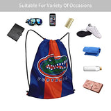 Florida Gators University Drawstring Strap Pack School Backpack String Sack Bag Sports Gym For Men Women