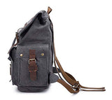 Paraffin Outdoor Canvas Backpack Hiking Camping Rucksack Heavy Duty Daypack School Backpack for Men