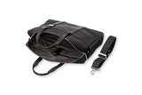 Moleskine Lineage Briefcase, Leather, Black