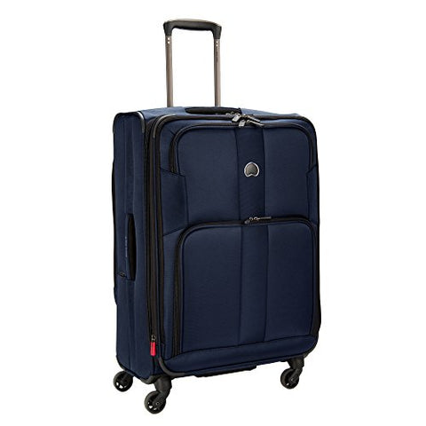 Delsey Sky Max 25-Inch Expandable Spinner Upright (Blue)