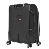 Olympia Luggage  Tuscany 25 Inch Expandable Vertical Rolling Luggage Case,Black,One Size