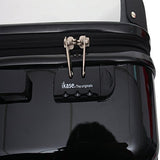 Ikase Hardside Spinner Luggage Pink Soles