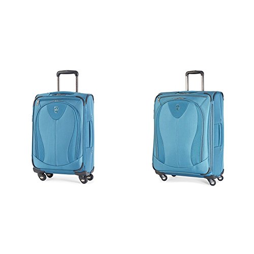 Atlantic Luggage Ultra Lite 3 2 Piece Set (21" And 25" Spinners), Turquoise