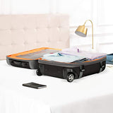 Amazon Basics Rolling Travel Duffel Bag Luggage with Wheels, Small, Grey