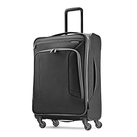 American Tourister 4 Kix 25" Spinner Black/Grey
