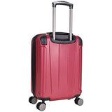 Reaction Kenneth Cole Continuum Red Carry On Spinner Suitcase - 20 Inch