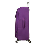 Skyway Mirage 2.0 | 3-Piece Set | 20" and 24" Expandable Spinners, Travel Pillow (Purple Magic)
