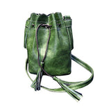 Women Bag, Gillberry New Handbag Shoulder Tassel Messenger Bag Purse Satchel (Green)