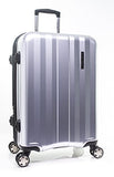 Calvin Klein Excalibur 25" Expandable Hardside Spinner, Silver