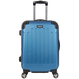 Kenneth Cole Reaction Renegade 20” Carry-On Lightweight Hardside Expandable 8-Wheel Spinner Cabin Size Suitcase, Vivid Blue, inch