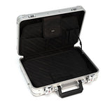 Zero Halliburton Geo Aluminum 2.0 Small Laptop Case Silver