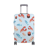 GIOVANIOR Fish And Cancer Luggage Cover Suitcase Protector Carry On Covers