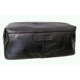 Amerileather Madison Leather Toiletry Bag (Brown)