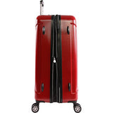 ORIGINAL PENGUIN Crest 2.0-3 Piece Set Expandable Suitcase with Spinner Wheels, Black