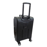 Amerileather 2 Piece Spinner Traveler Set (Black Two-Tone)