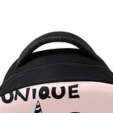 Book bag Happy Smiling Panda Unicorn Backpack School Bag Casual Travel Daypack