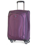 Atlantic Luggage Ultra Lite 3 21" Expandable Spinner, Purple