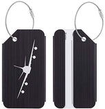 Travelambo Aluminum Luggage Tags & Bag Tags (mixed colors with prints 10 pcs set)