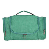 Globe House Products GHP 12"x7"x5.25" Nylon Water-Resistant Large Compartment & 2 Side Zippers