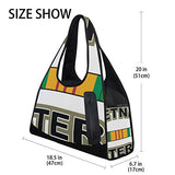 Duffel Bag Green Vietnam Veteran Shoulder Yoga Gym Tote Bags Sports Bag for Men Boys