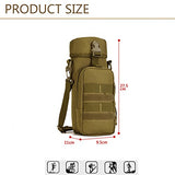 Protector Plus Military Water Bottle Pouch Holder Tactical Kettle Gear Molle Pack Bag (Desert camo)