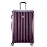 Delsey Luggage Helium Aero 29 Inch Expandable Spinner Trolley, Plum