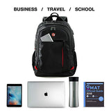 Laptop Backpack, Travel Waterproof Computer Bag for Women Men, Anti-Theft High School College