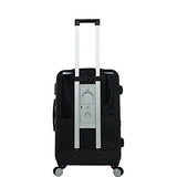Chariot Cinco 20'' Hardside Spinner Carry On (Black)